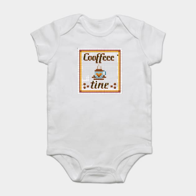 coffee lovers coffee is my style Baby Bodysuit by SR8891